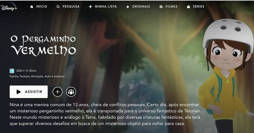 O pergaminho vermelho