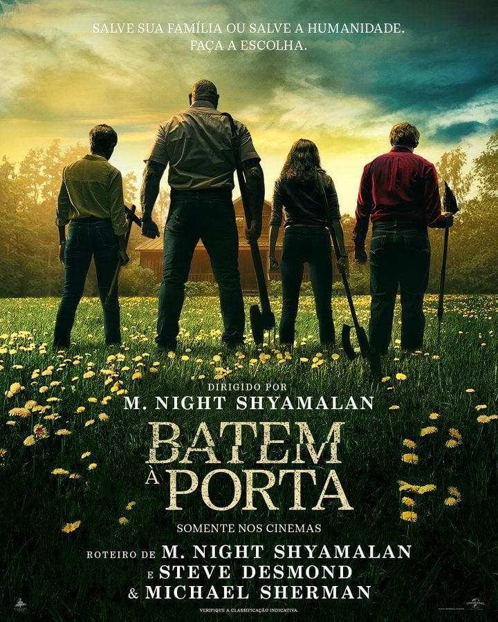 Batem à porta